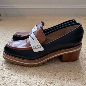 Bernardo Chandler Women's Loafers - Black, Brown, and White